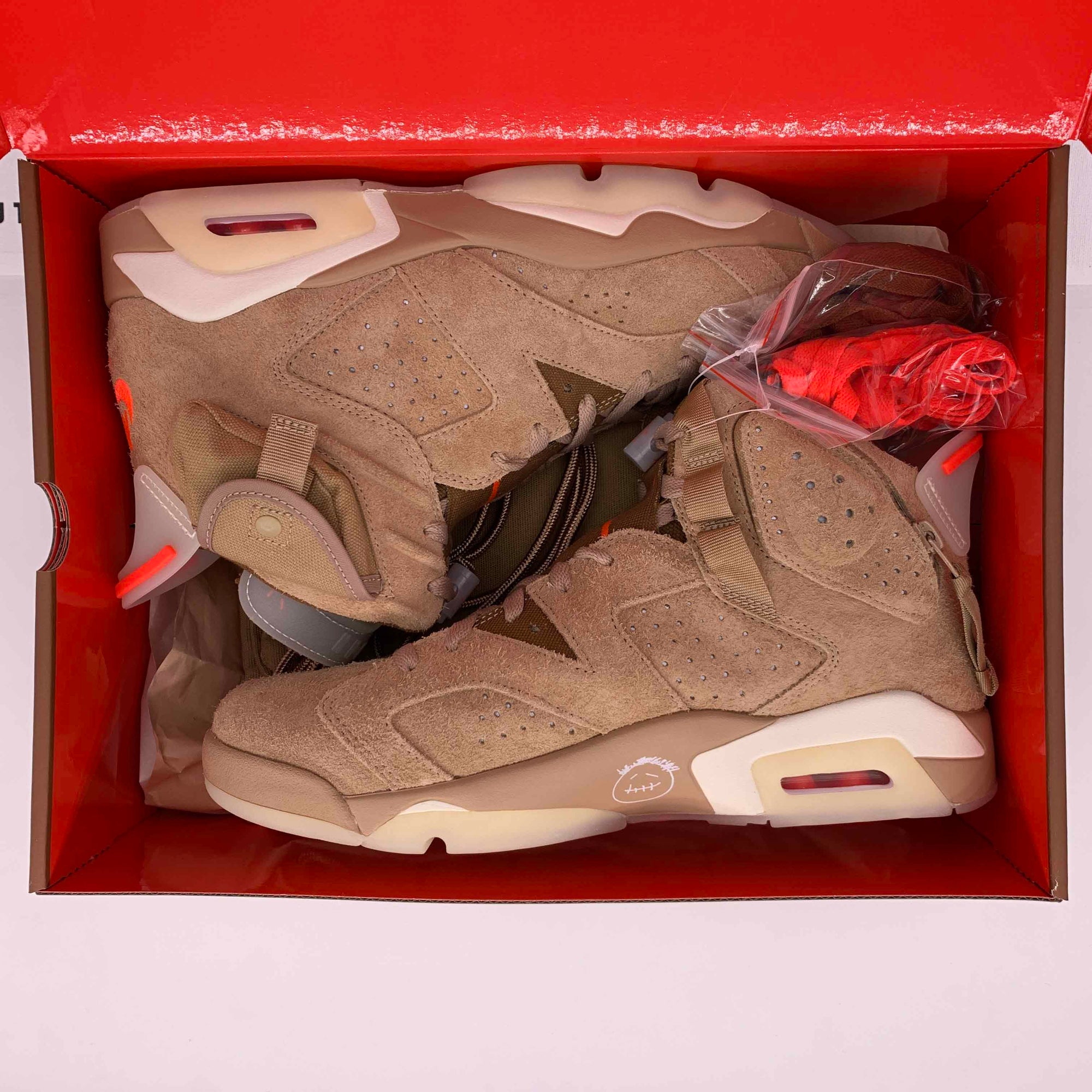 Air Jordan 6 Retro &quot;British Khaki&quot; 2021 New Size 6.5