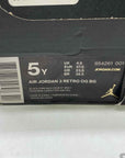 Air Jordan (GS) 3 Retro "Black Cement" 2018 Used Size 5Y