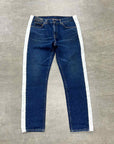 OFF-WHITE Jeans "SIDE STRIPE" Blue Used Size 38