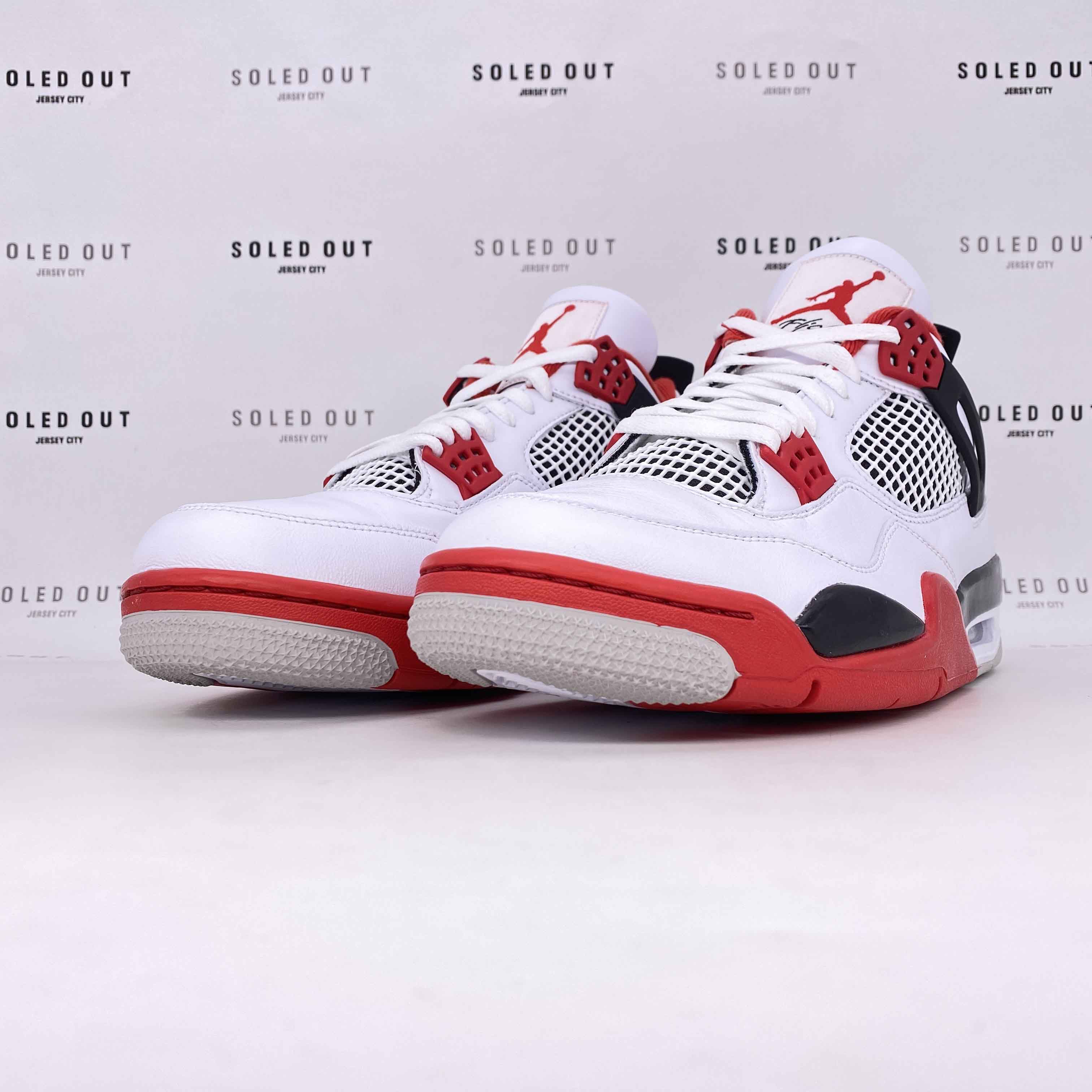 Air Jordan 4 Retro &quot;Fire Red&quot; 2020 New Size 10.5