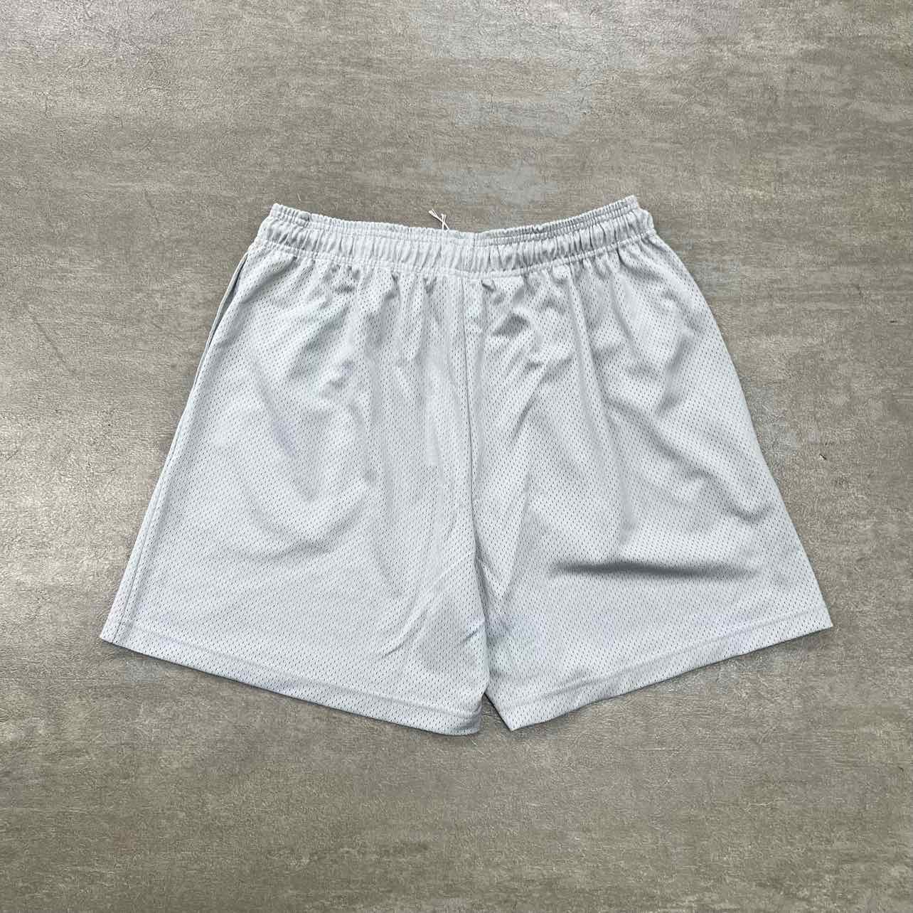 Eric Emanuel Mesh Shorts "GREY" Black New Size XL