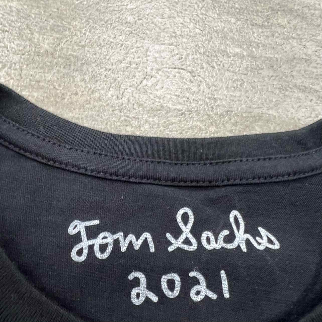 Tom Sachs T-Shirt &quot;SSENSE&quot; Black New Size M