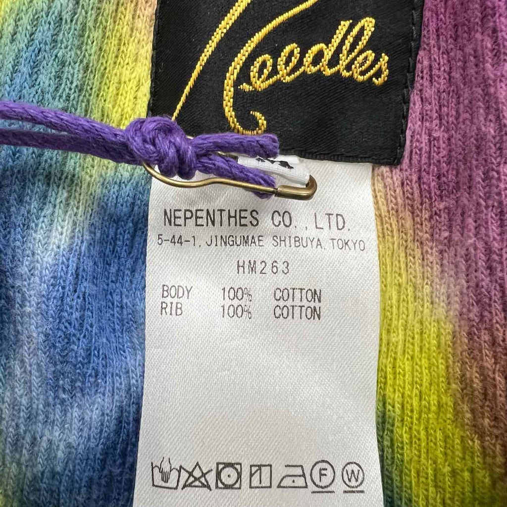 Needles Leggings "TIE DYE" Multi-Color New Size M