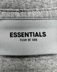 Fear of God T-Shirt "ESSENTIALS" Heather Oat New Size 2XL