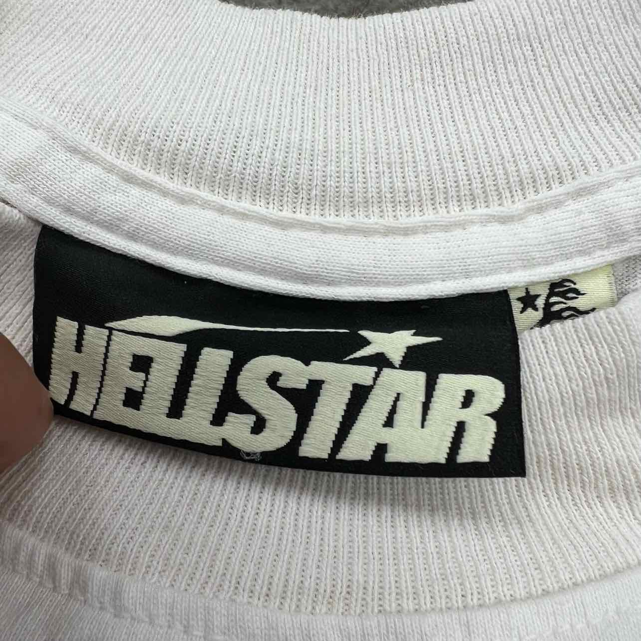 Hellstar T-Shirt "FRANKENKID" Cream New Size S