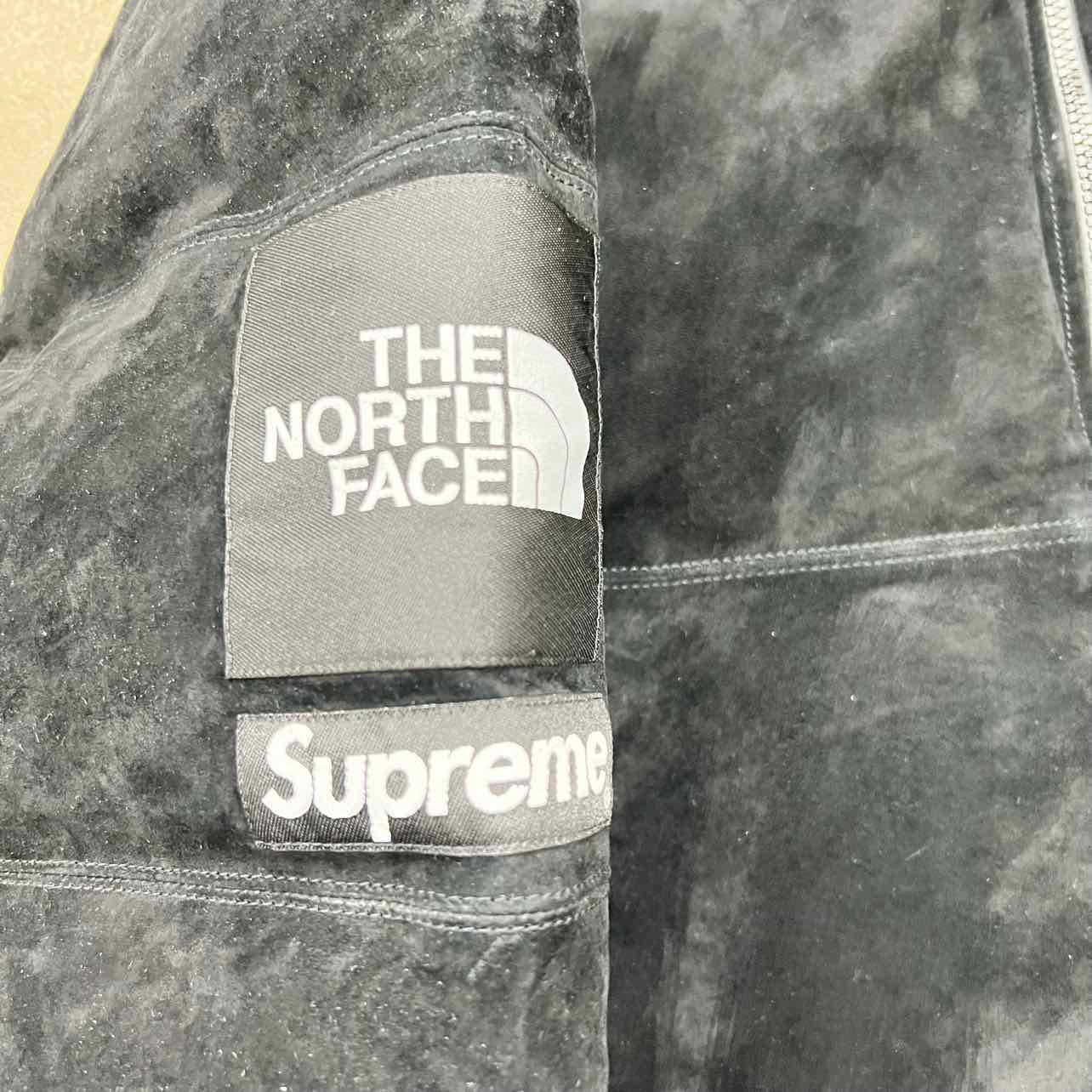 Supreme Jacket "SUEDE NUPSTE" Black New Size XL