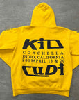 CPFM Hoodie "KID CUDI" Yellow Used Size L