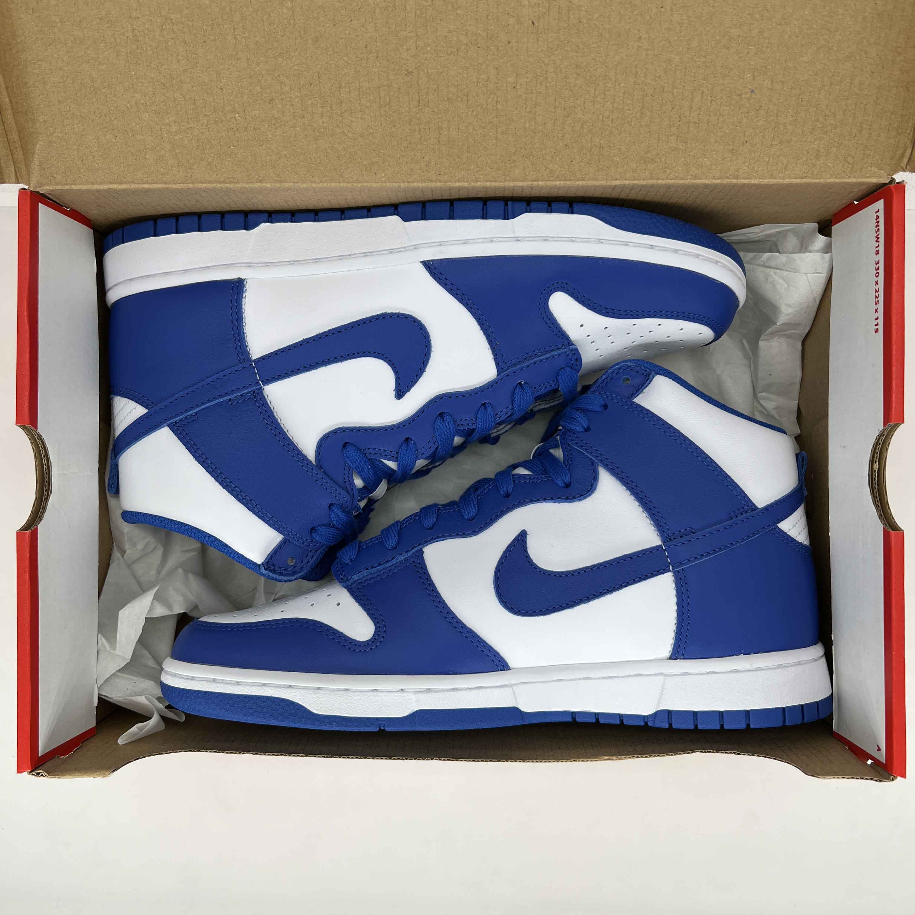 Nike Dunk High &quot;Game Royal&quot; 2021 New Size 12