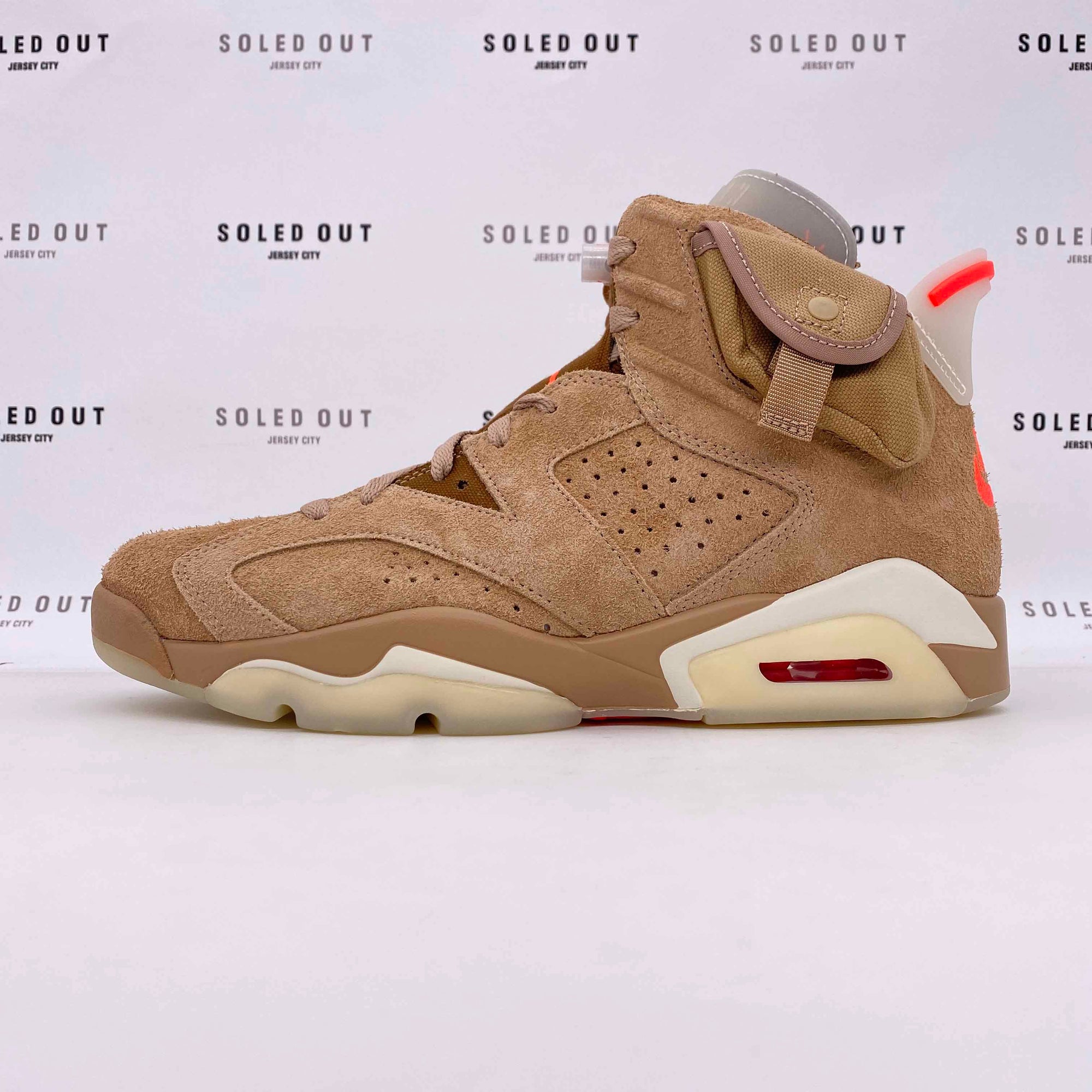 Air Jordan 6 Retro &quot;British Khaki&quot; 2021 New Size 6.5