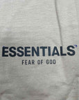 Fear of God T-Shirt "ESSENTIALS" Tan New Size L