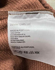 Denim Tears Shorts "COTTON WREATH" Brown New Size XL