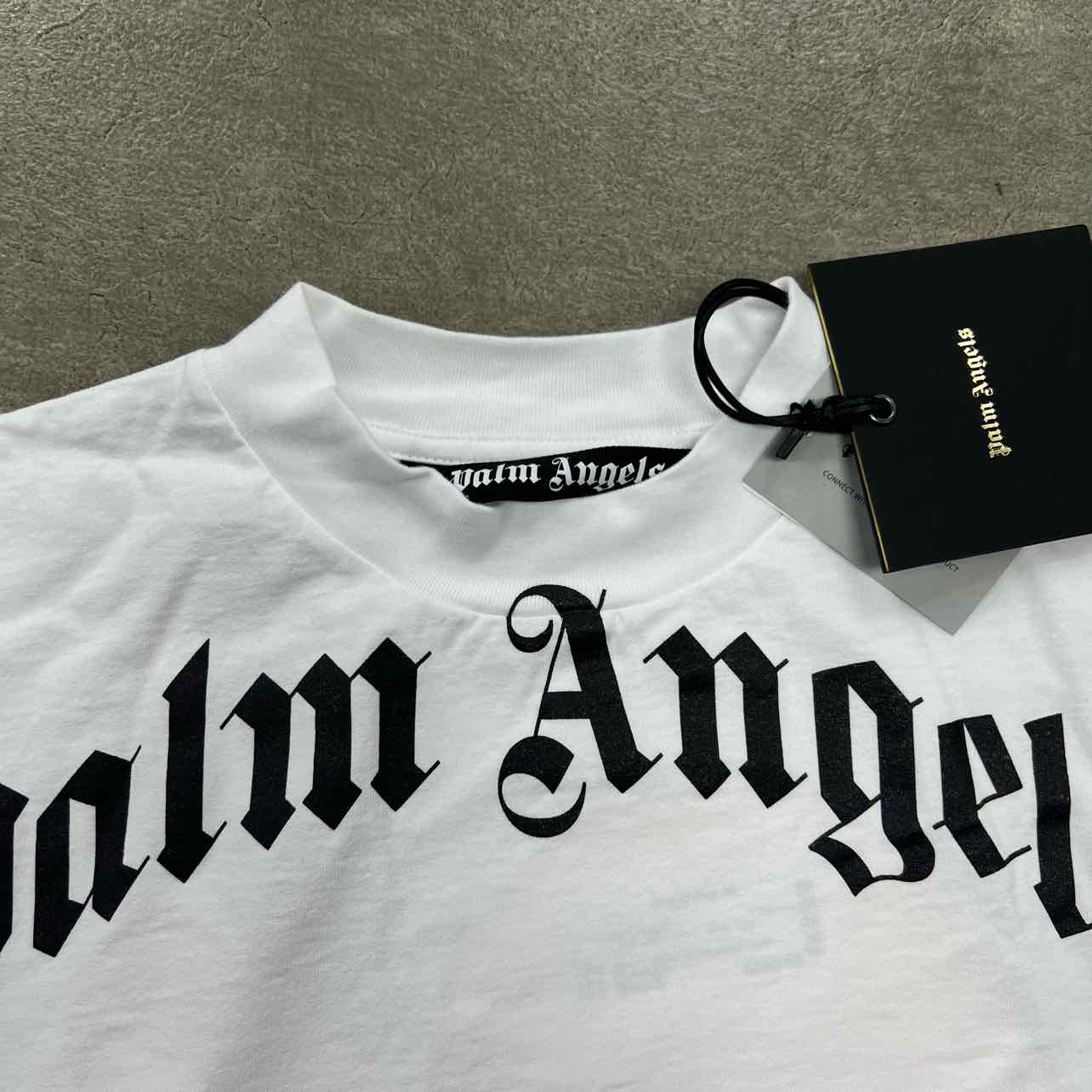 Palm Angels T-Shirt &quot;ARC LOGO&quot; White New Size XL