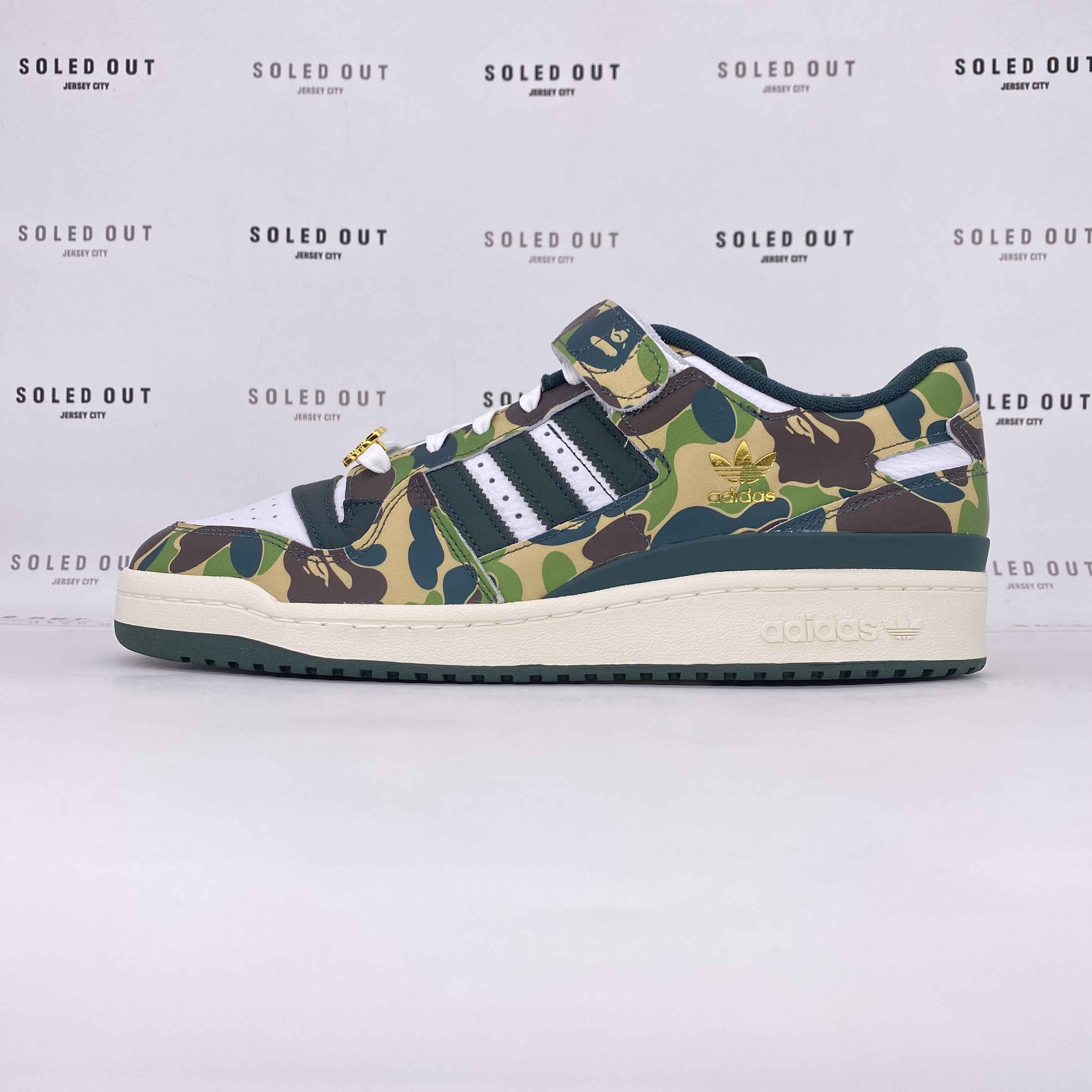 Adidas Forum 84 Low &quot;Green Camo&quot; 2023 New Size 12