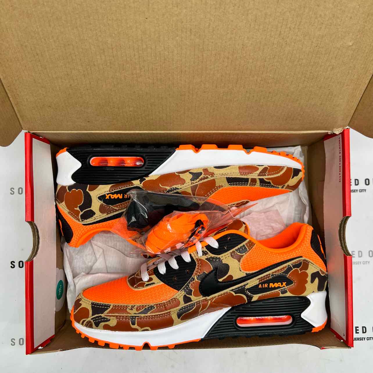 Nike Air Max 90 SP &quot;Duck Camo Orange&quot; 2020 New Size 10