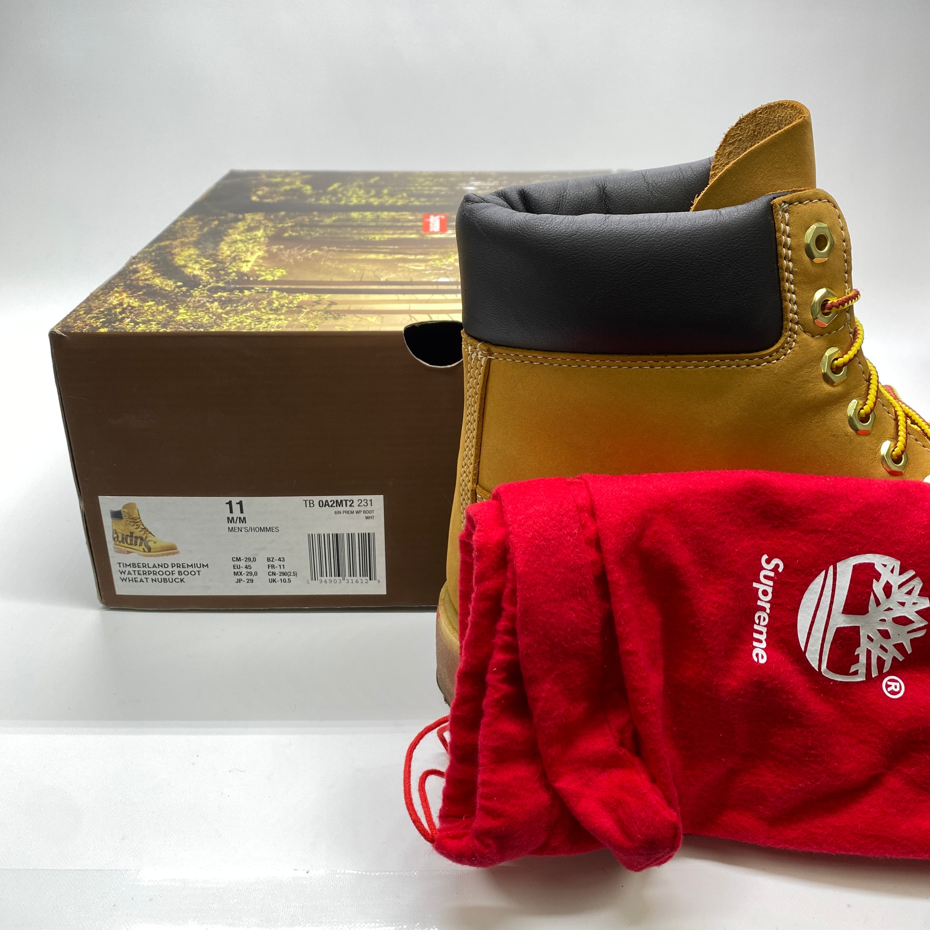 Timberland 6 Inch Boot &quot;Supreme Wheat&quot; 2020 Used Size 11