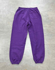 Sp5der Sweatpants "RHINESTONE" Purple New Size L