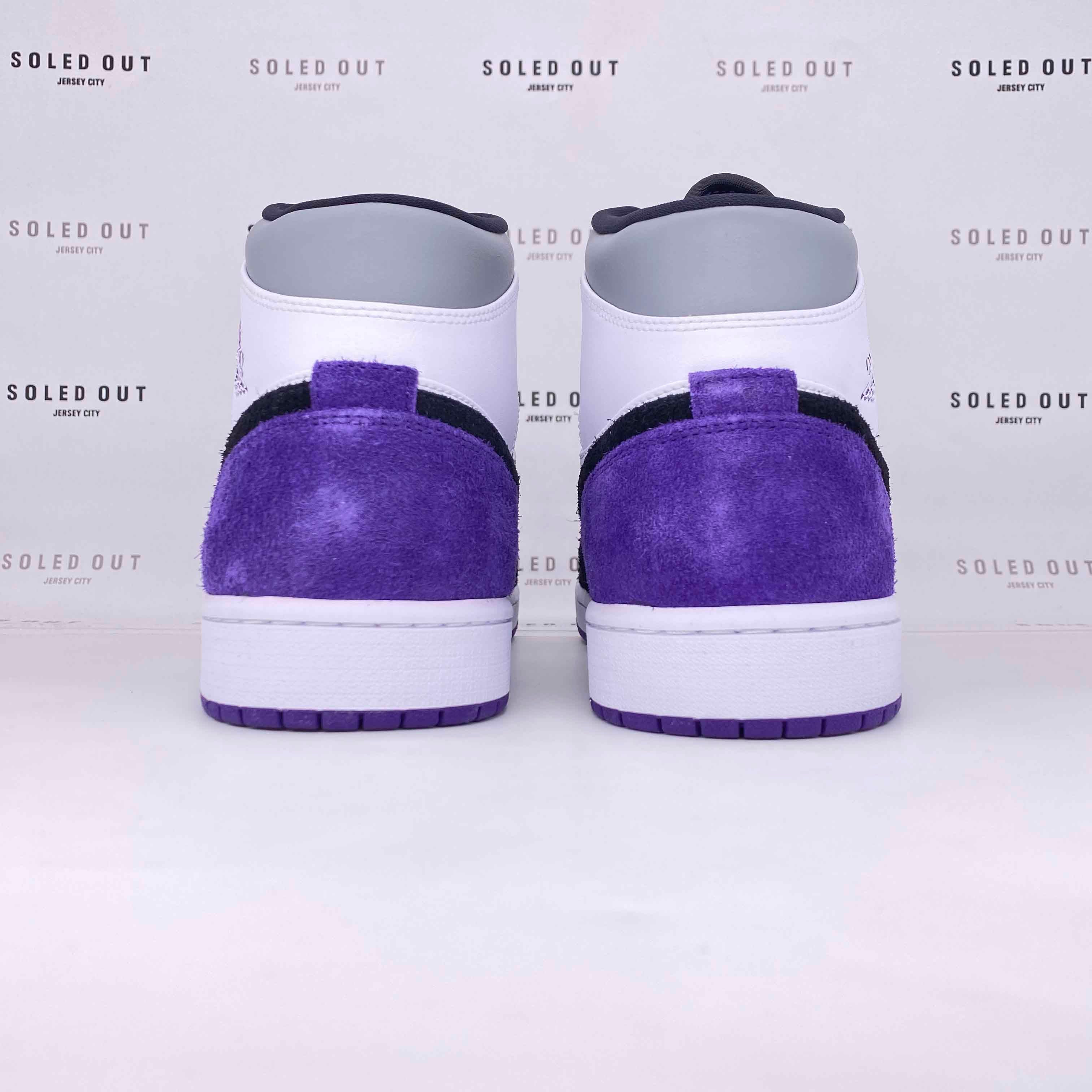 Air Jordan 1 Mid "Purple" 2020 New Size 13
