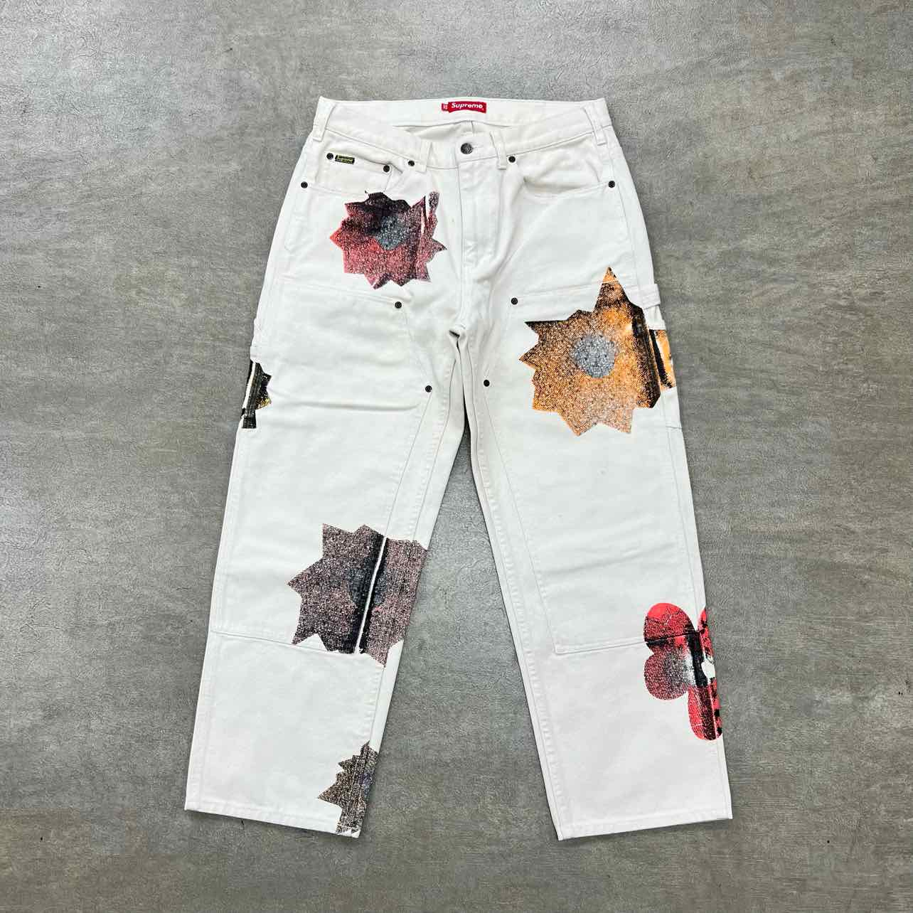 Supreme Pant &quot;NATE LOWMAN&quot; Natural Used Size 32