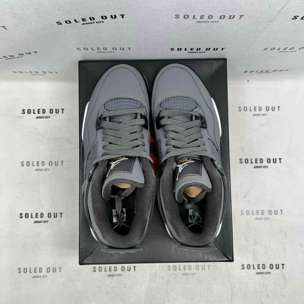 Air Jordan (GS) 4 Retro "Cool Grey" 2019 New Size 6.5Y
