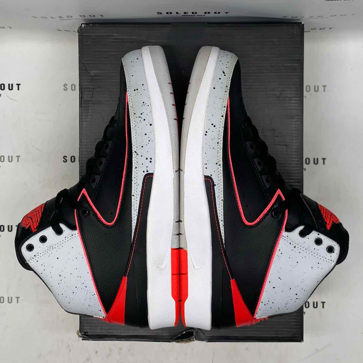 Air Jordan 2 Retro &quot;Infrared Cement&quot; 2014 Used Size 9.5