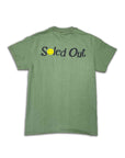 Soled Out T-Shirt "EXPENSIVE" Military Green New Size M