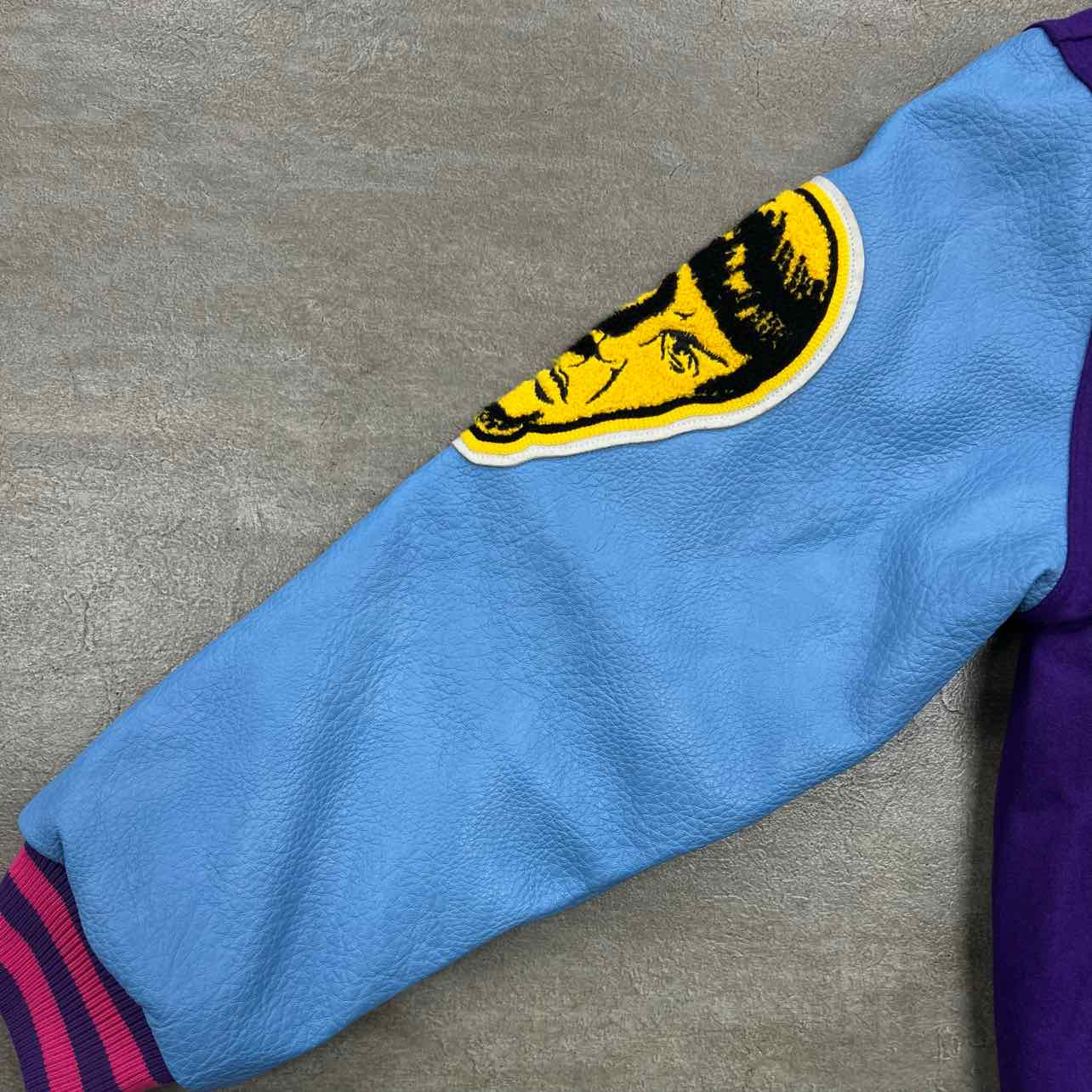 Kid Cudi Varsity Jacket &quot;STAR TREK&quot; Multi-Color New Size M