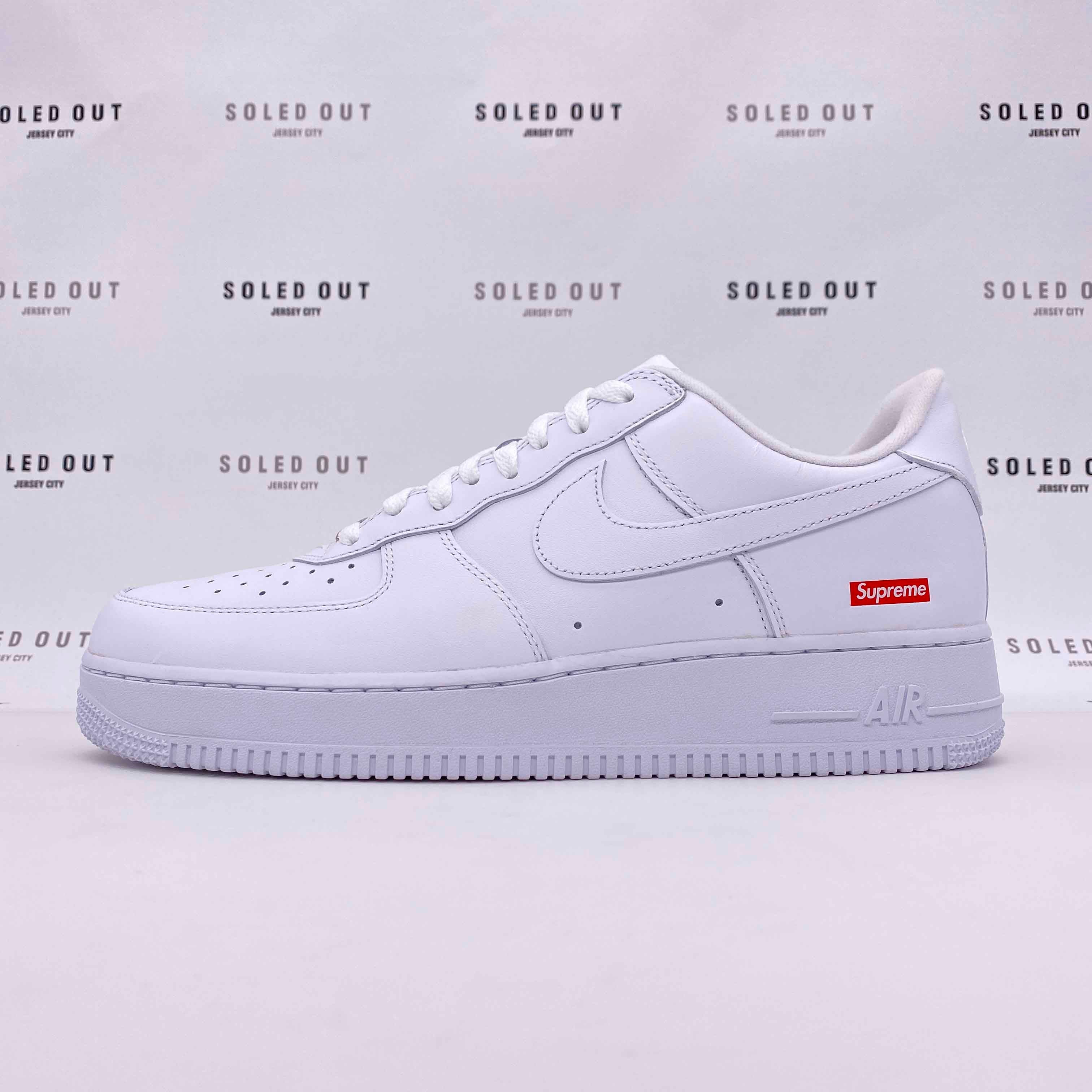 Nike Air Force 1 Low &quot;Supreme White&quot; 2020 New Size 12