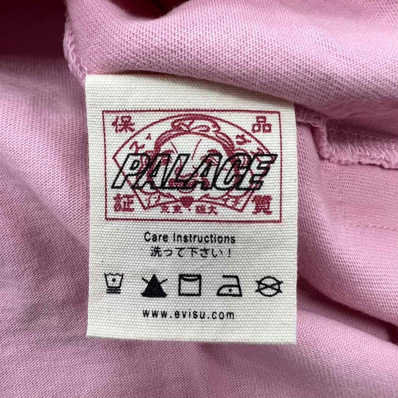 Palace T-Shirt &quot;SEAGULL&quot; Pink New Size XL
