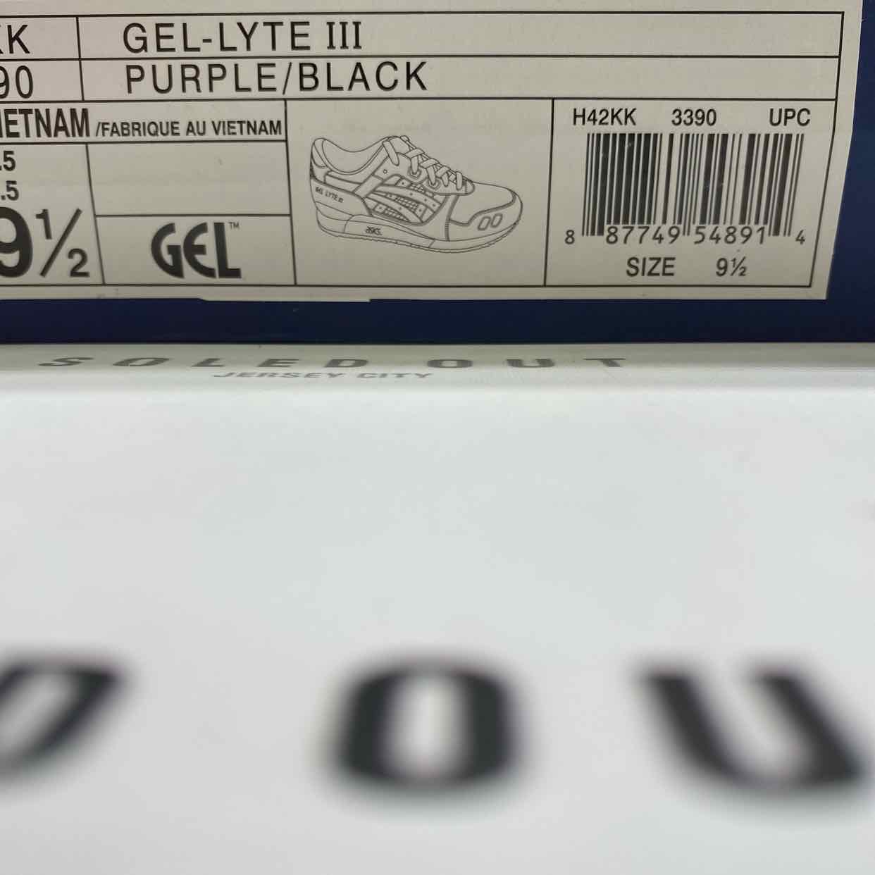 Asics Gel-Lyte 3 "Sneaker Freaker" 2014 New Size 9.5