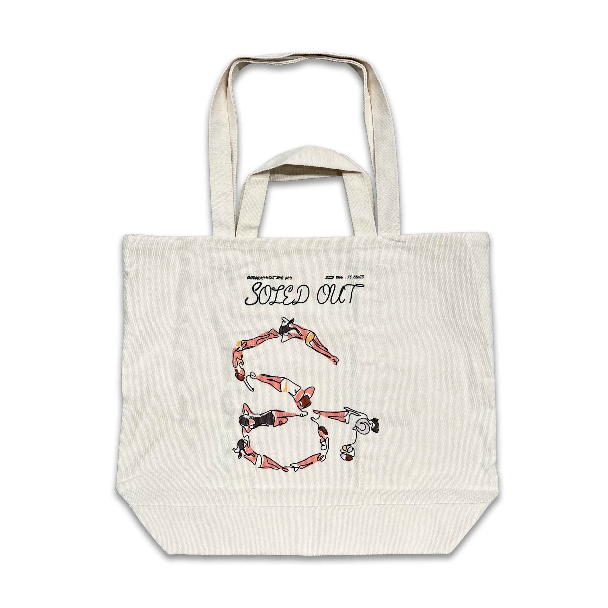 Soled Out Tote Bag Cream