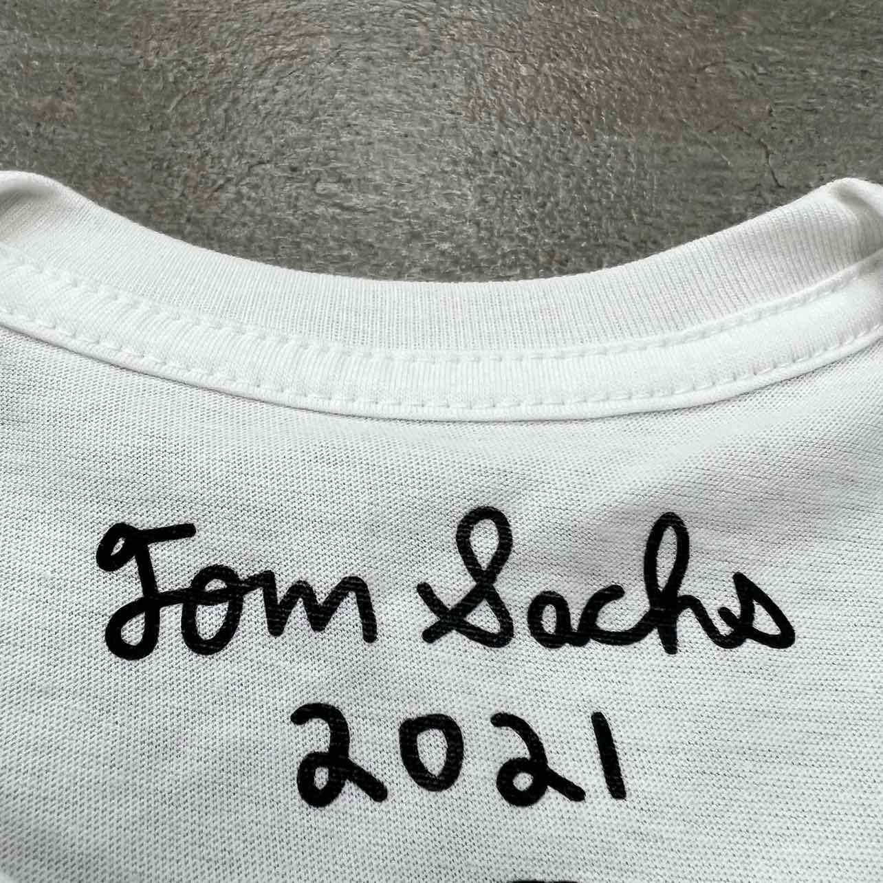 Tom Sachs T-Shirt "NASA" White New Size M