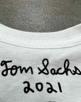 Tom Sachs T-Shirt "VESTA" White New Size S