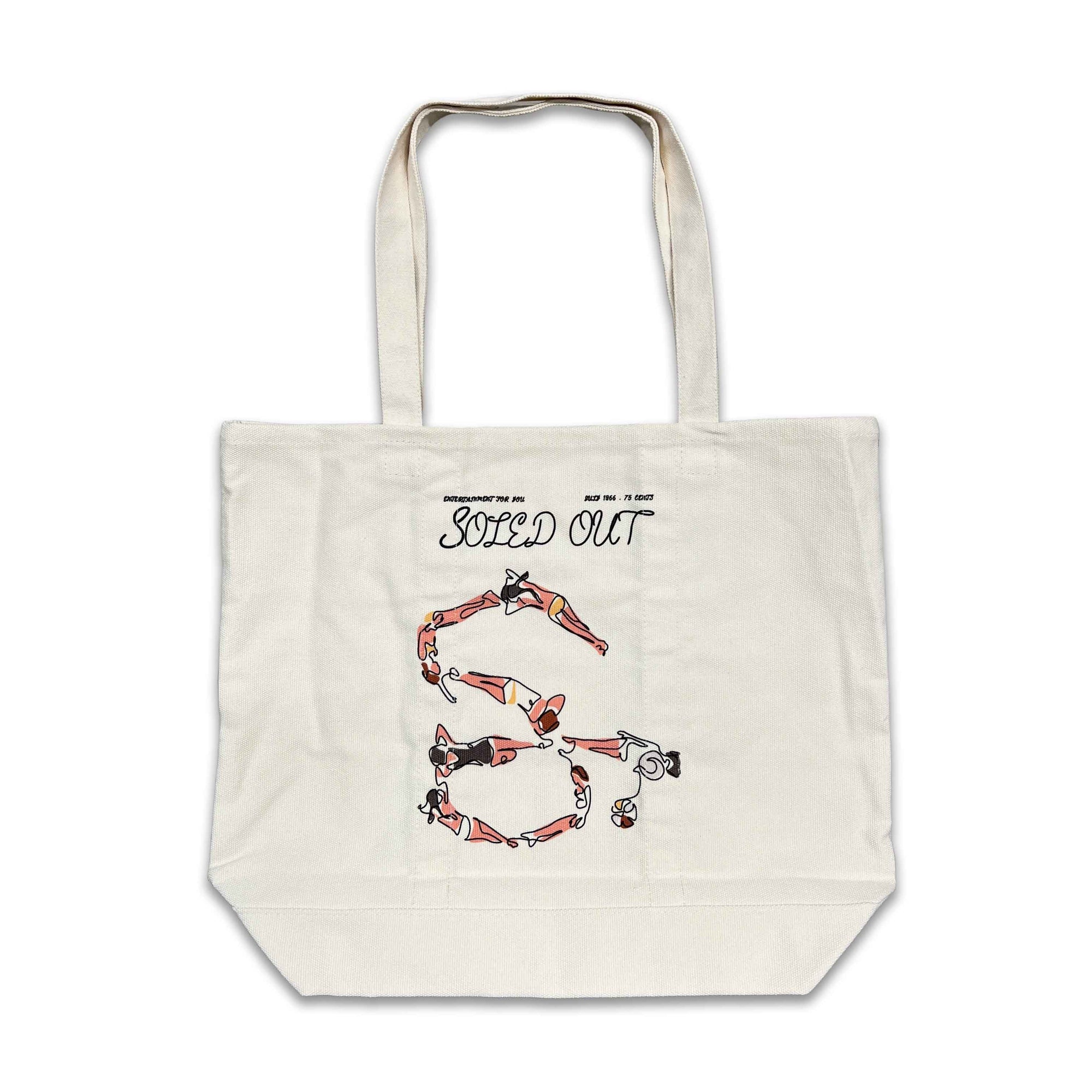 Soled Out Tote Bag Cream