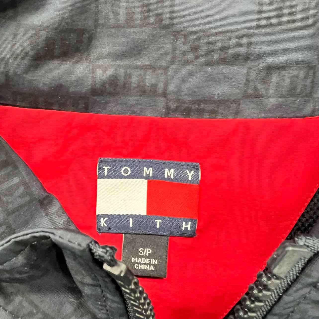 Kith Track Jacket &quot;TOMMY KITH&quot; Navy Used Size S