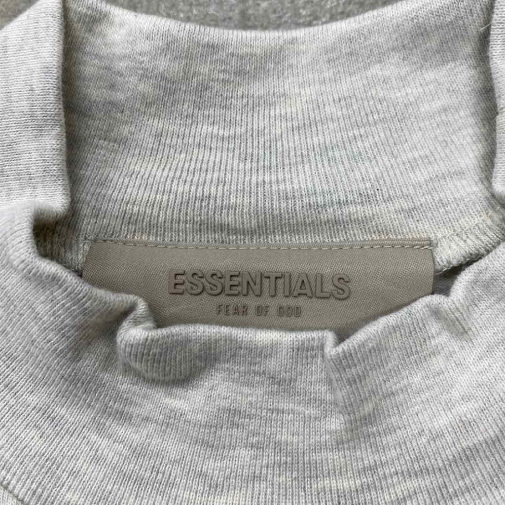 Fear of God Long Sleeve "ESSENTIALS" Light Oatmeal New Size XL