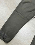 Fear of God Sweatpants "ESSENTIALS" Off Black Used Size 2XL
