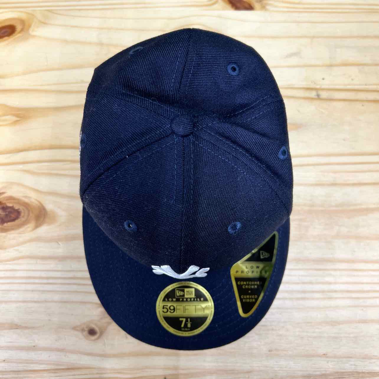 Kith Fitted Hat &quot;KITH YANKEE&quot; Used Navy Size 7 1/8