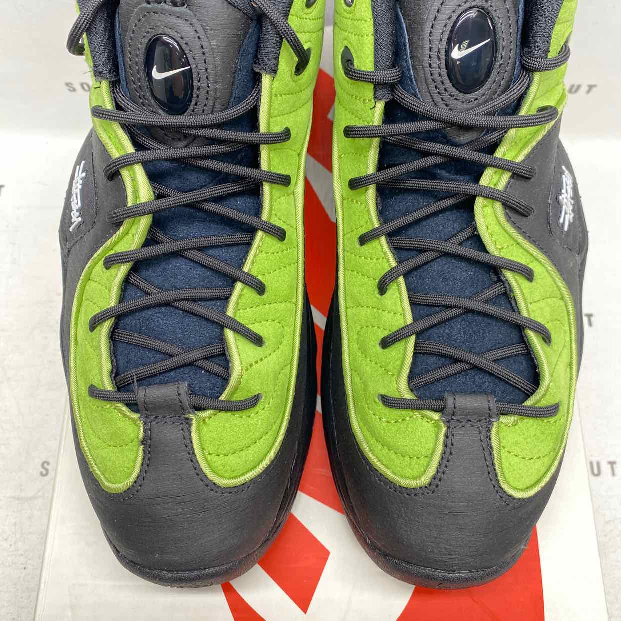 Nike Air Penny 2 &quot;Stussy Green&quot; 2022 New Size 9