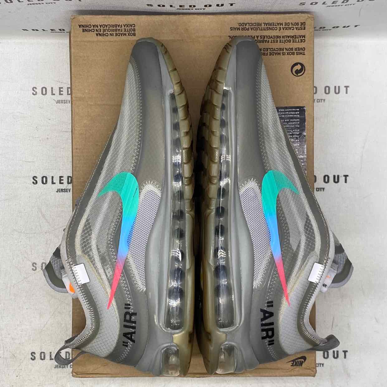 Nike Air Max 97 / OW &quot;Menta&quot; 2018 Used Size 9