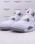 Air Jordan 4 Retro "White Oreo" 2021 New Size 9.5