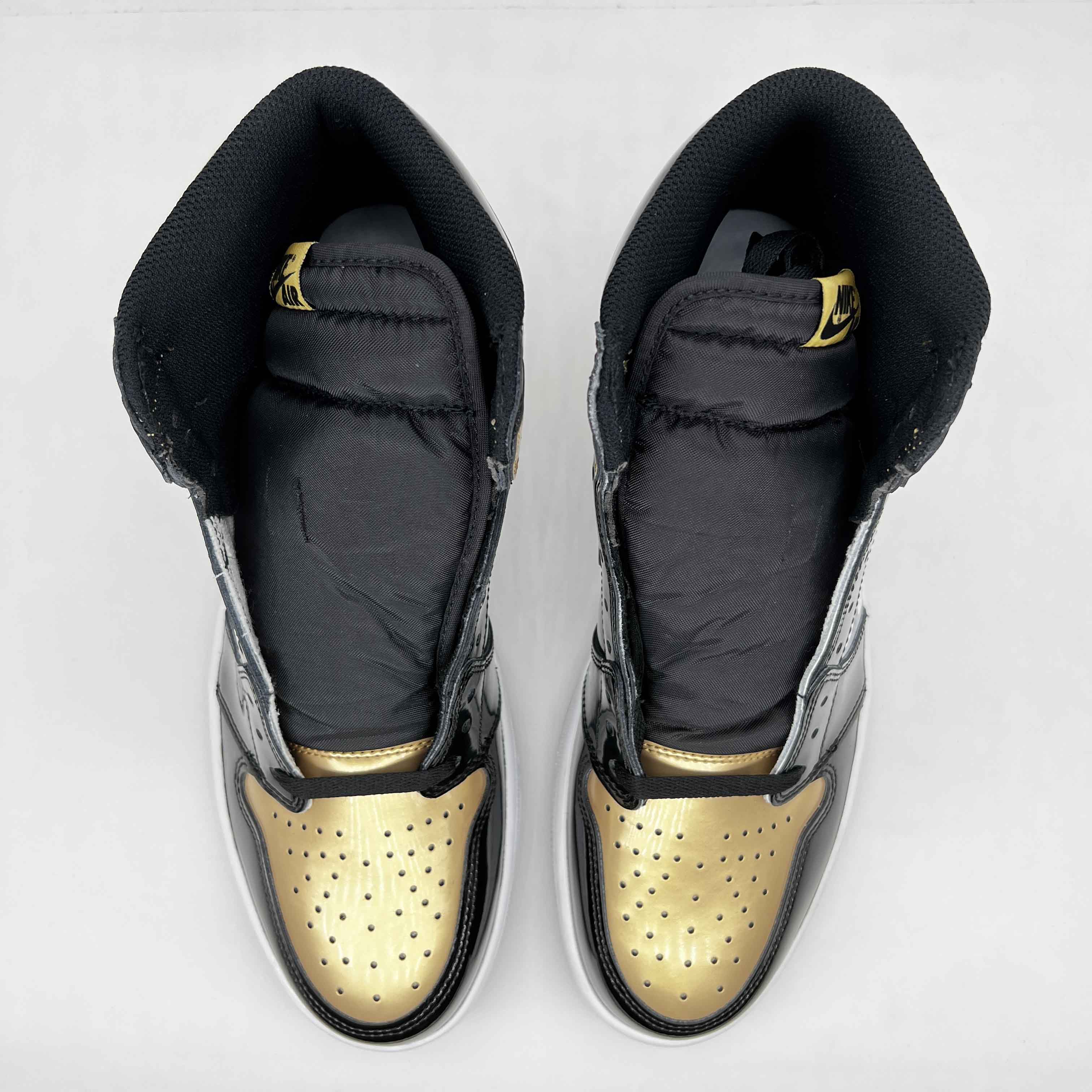 Air Jordan 1 Retro High OG &quot;Gold Toe&quot; 2018 New Size 12