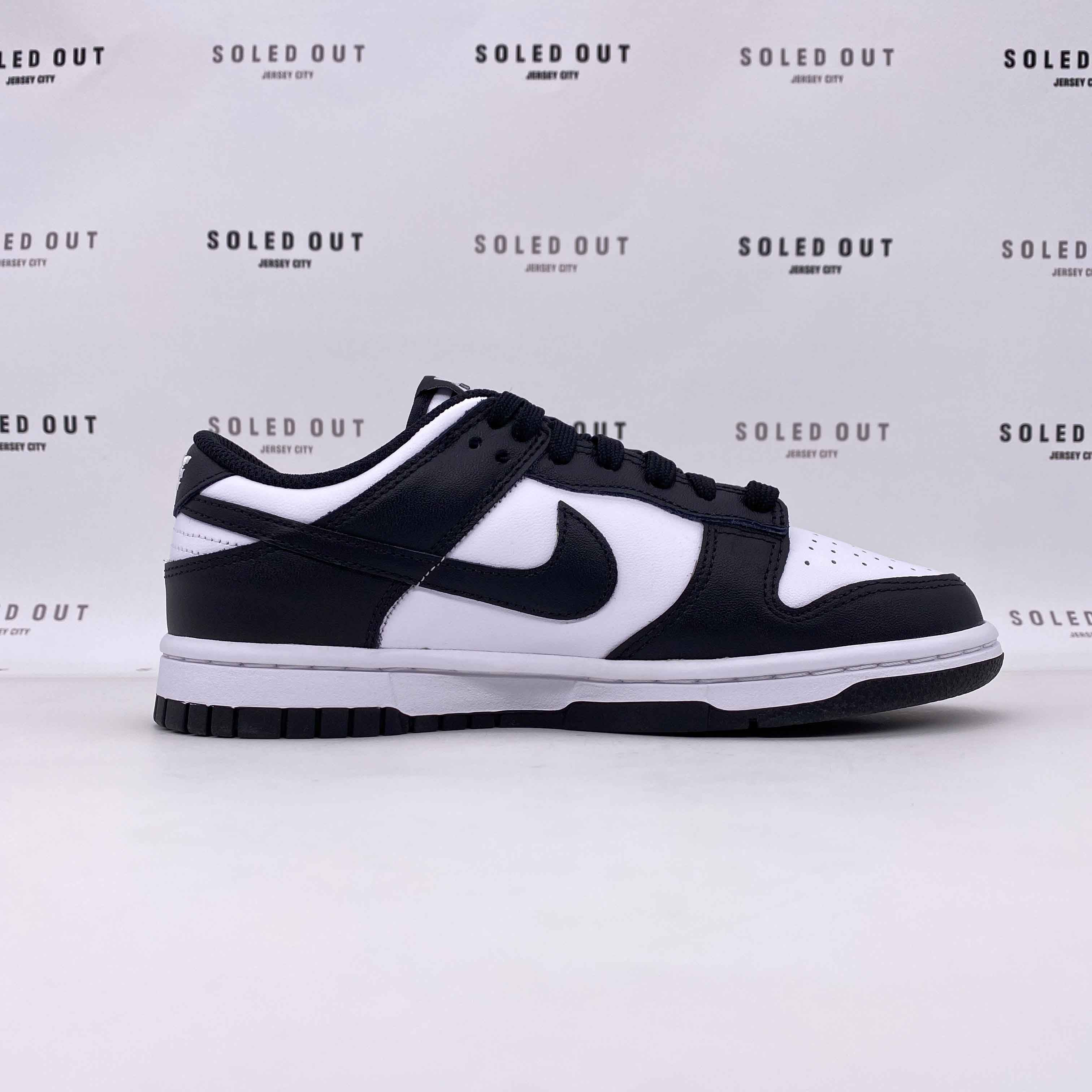 Nike (W) Dunk Low &quot;Black White&quot; 2022 New Size 5W