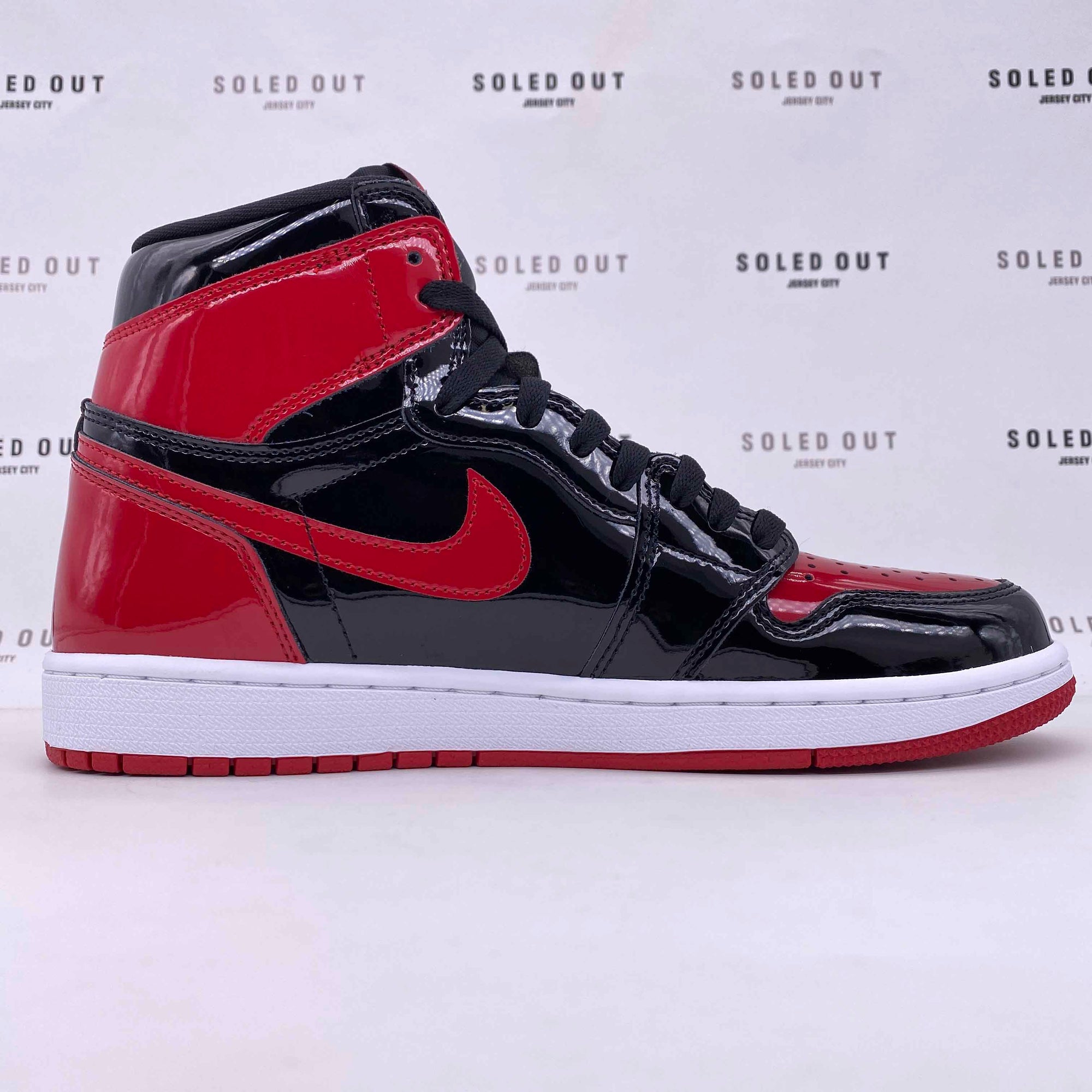 Air Jordan 1 Retro High OG &quot;Patent Bred&quot; 2021 New Size 11