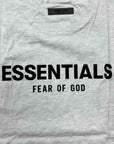 Fear of God T-Shirt "ESSENTIALS" Light Oatmeal New Size XL