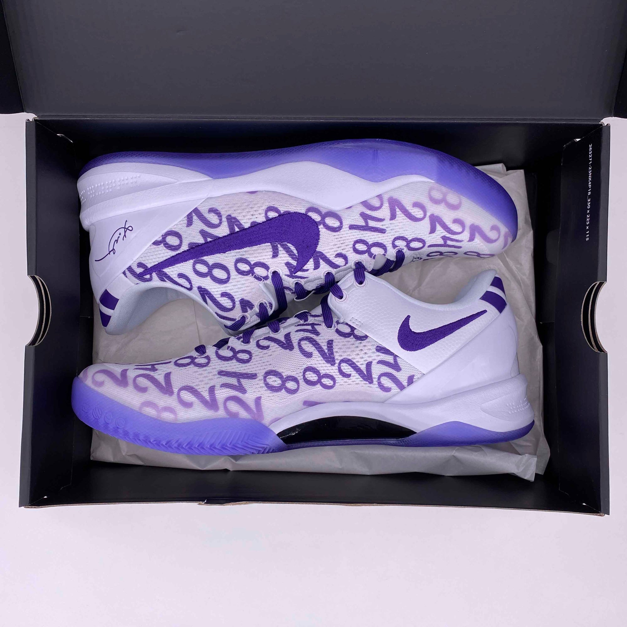 Nike Kobe 8 Protro &quot;Court Purple&quot; 2024 New Size 11