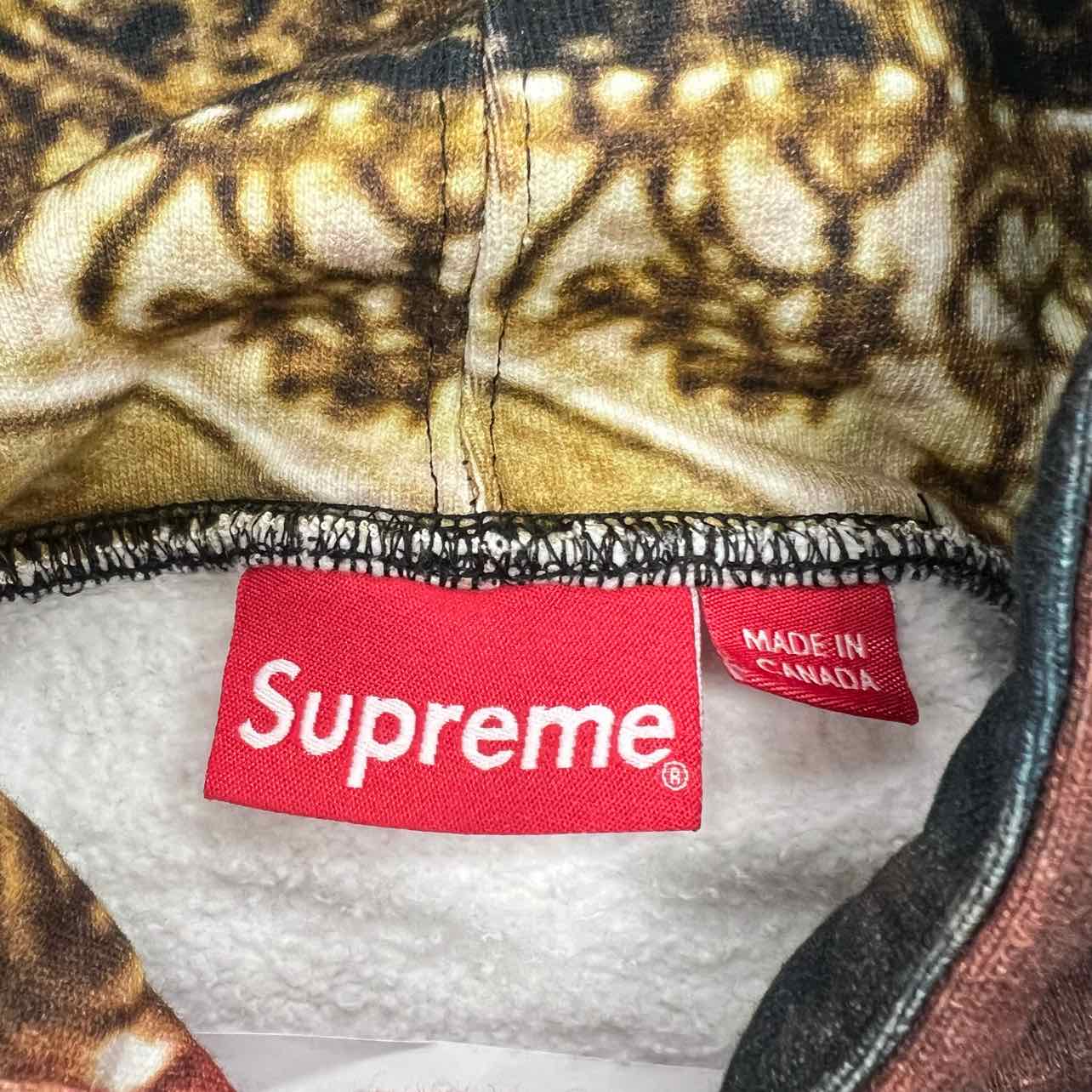 Supreme Hoodie &quot;WORLD IS YOURS&quot; Multicolor New Size M