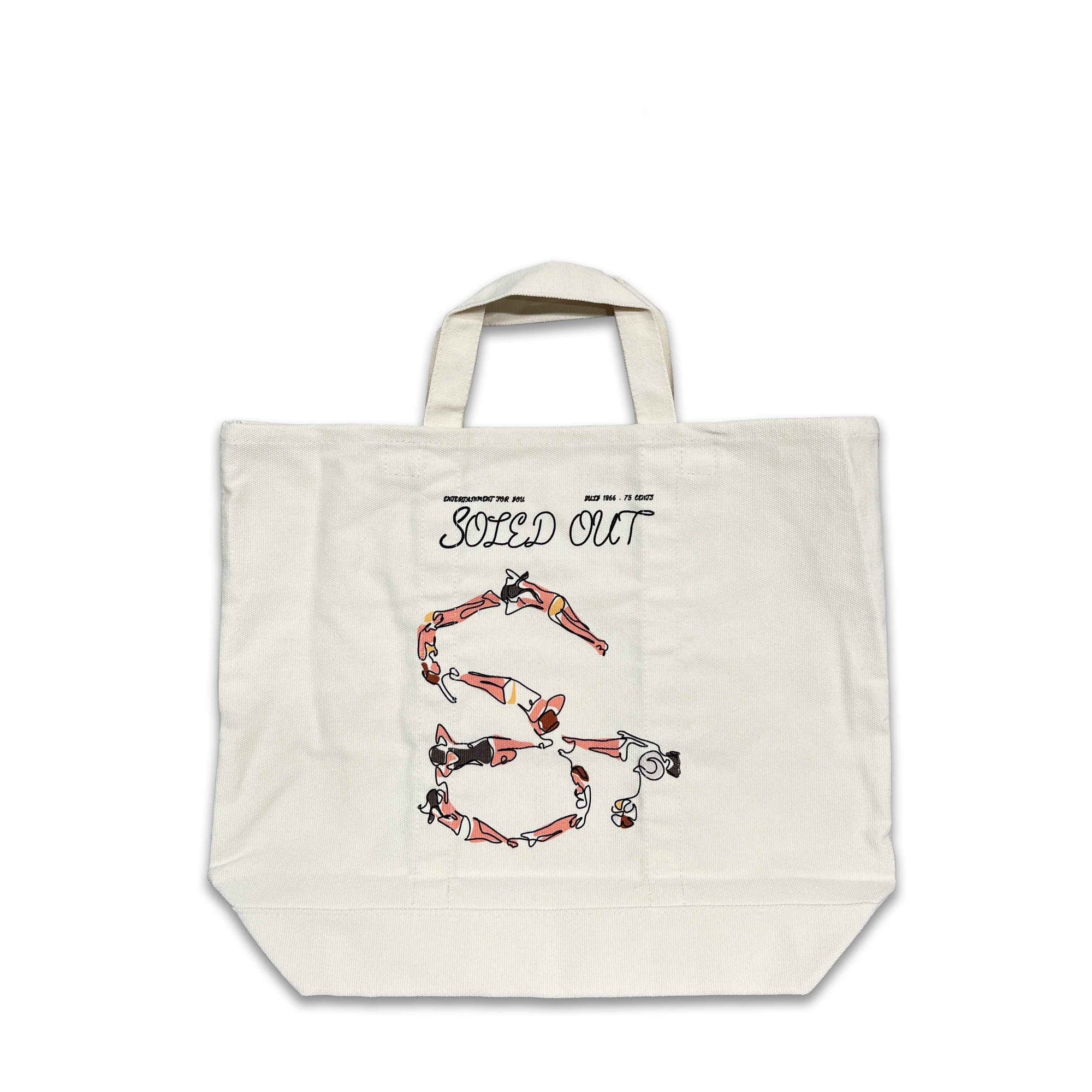 Soled Out Tote Bag Cream