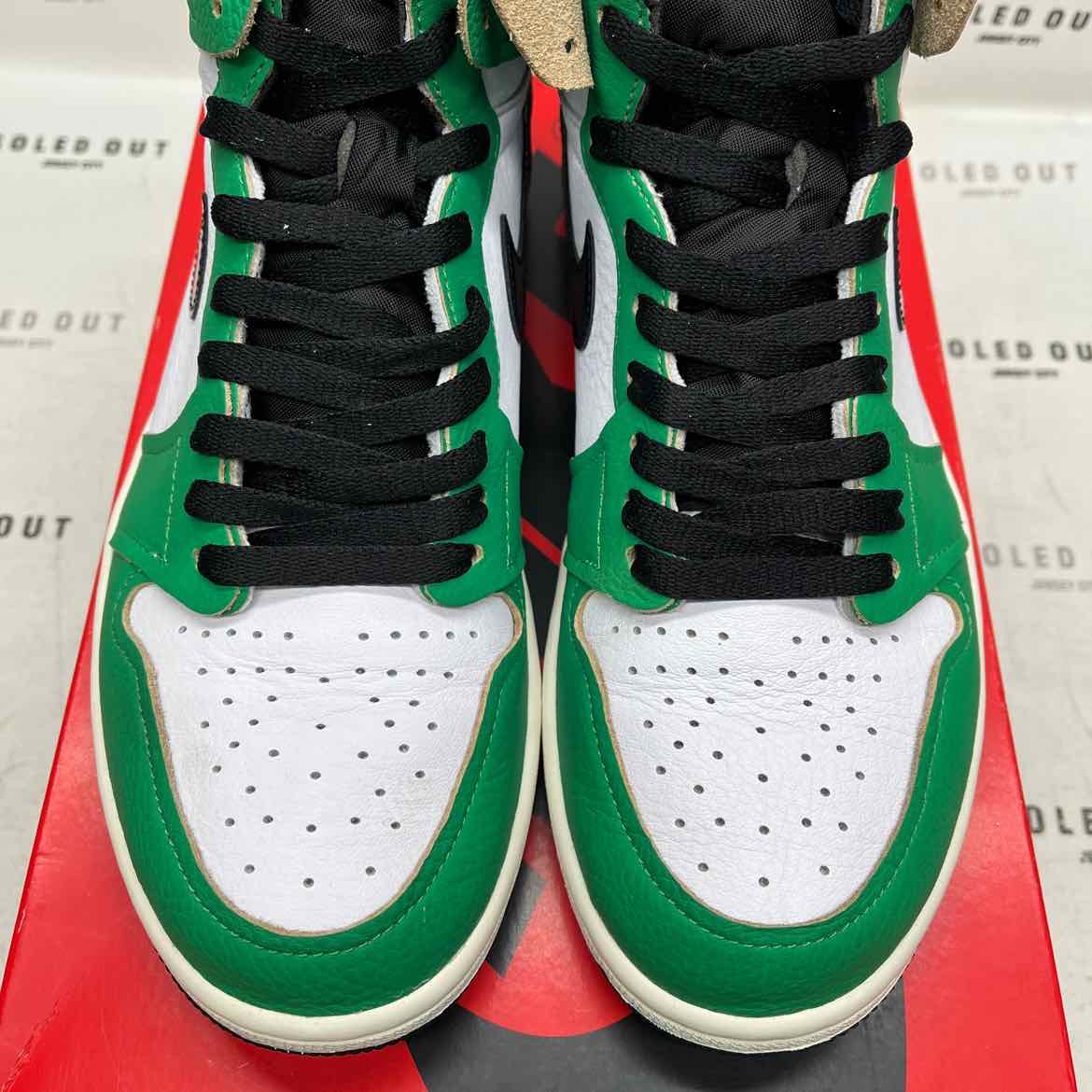 Air Jordan (W) 1 Retro High OG &quot;Lucky Green&quot; 2020 Used Size 9.5W