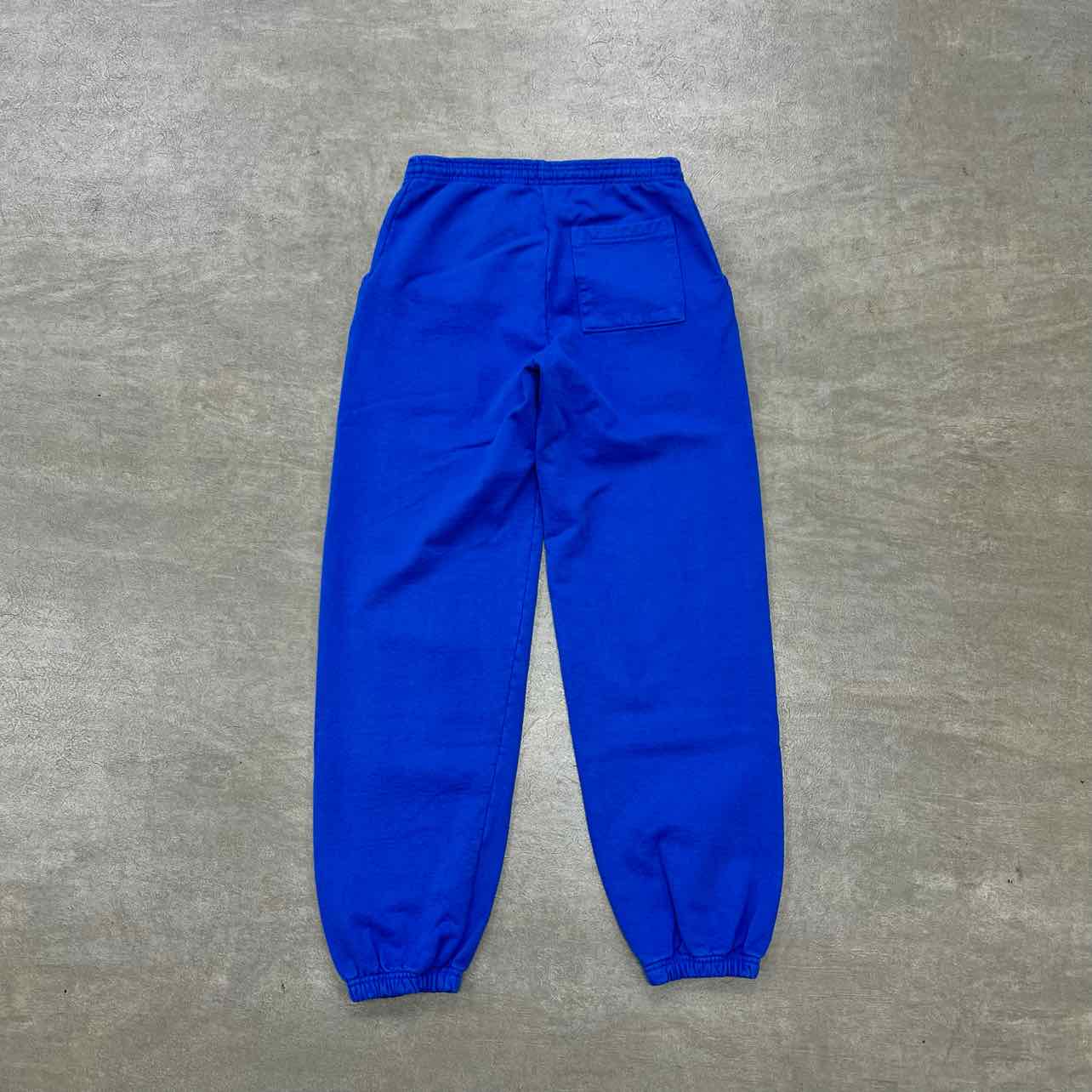 Sp5der Sweatpants &quot;MARINA BLUE&quot; Blue New Size XL