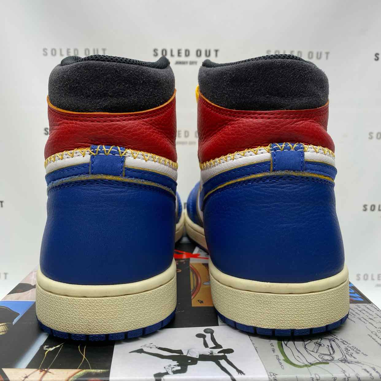 Air Jordan 1 Retro High OG &quot;Union Blue Toe&quot; 2018 Used Size 10